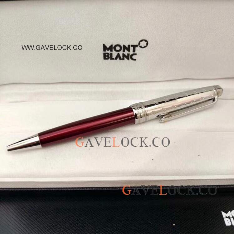 Wholesale Copy Montblanc Le Petit Prince Red Silver Ballpoint